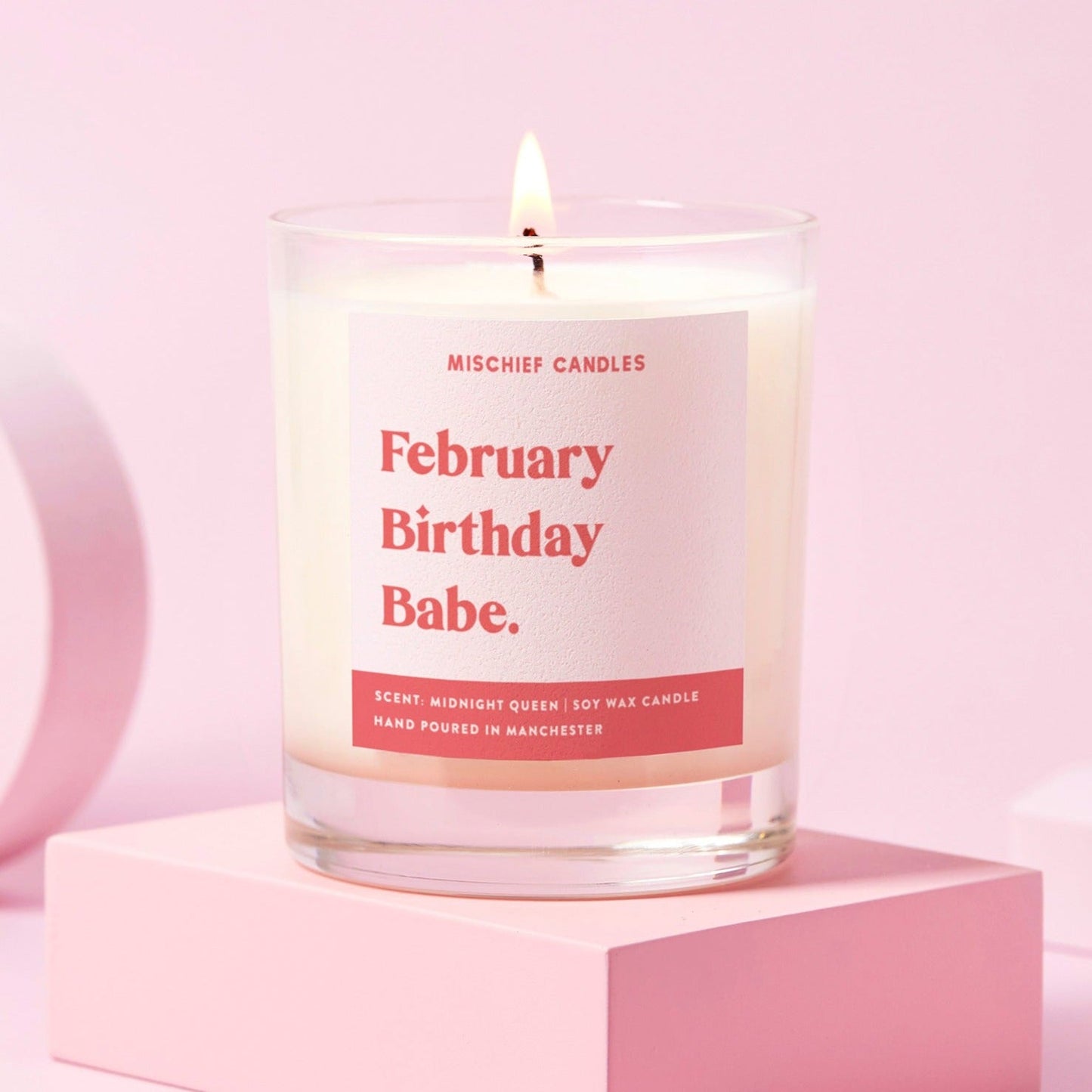 Happy Birthday Candle (February Birthday Babe)