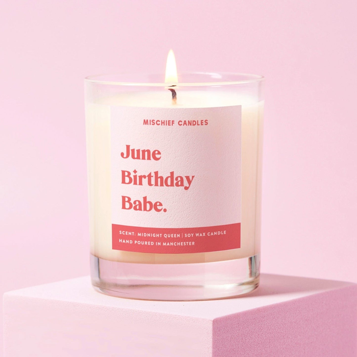 Happy Birthday Candle (June Birthday Babe)