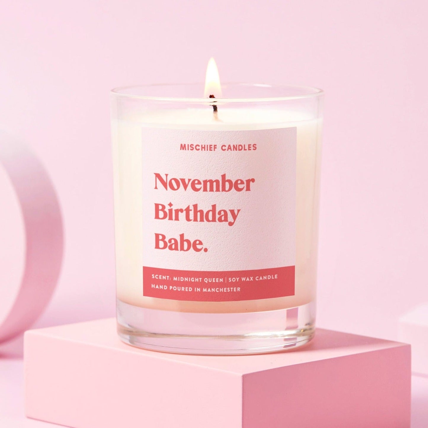 Happy Birthday Candle (November Birthday Babe)