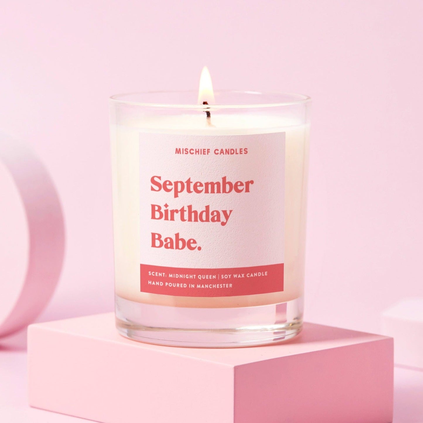 Happy Birthday Candle (September Birthday Babe)