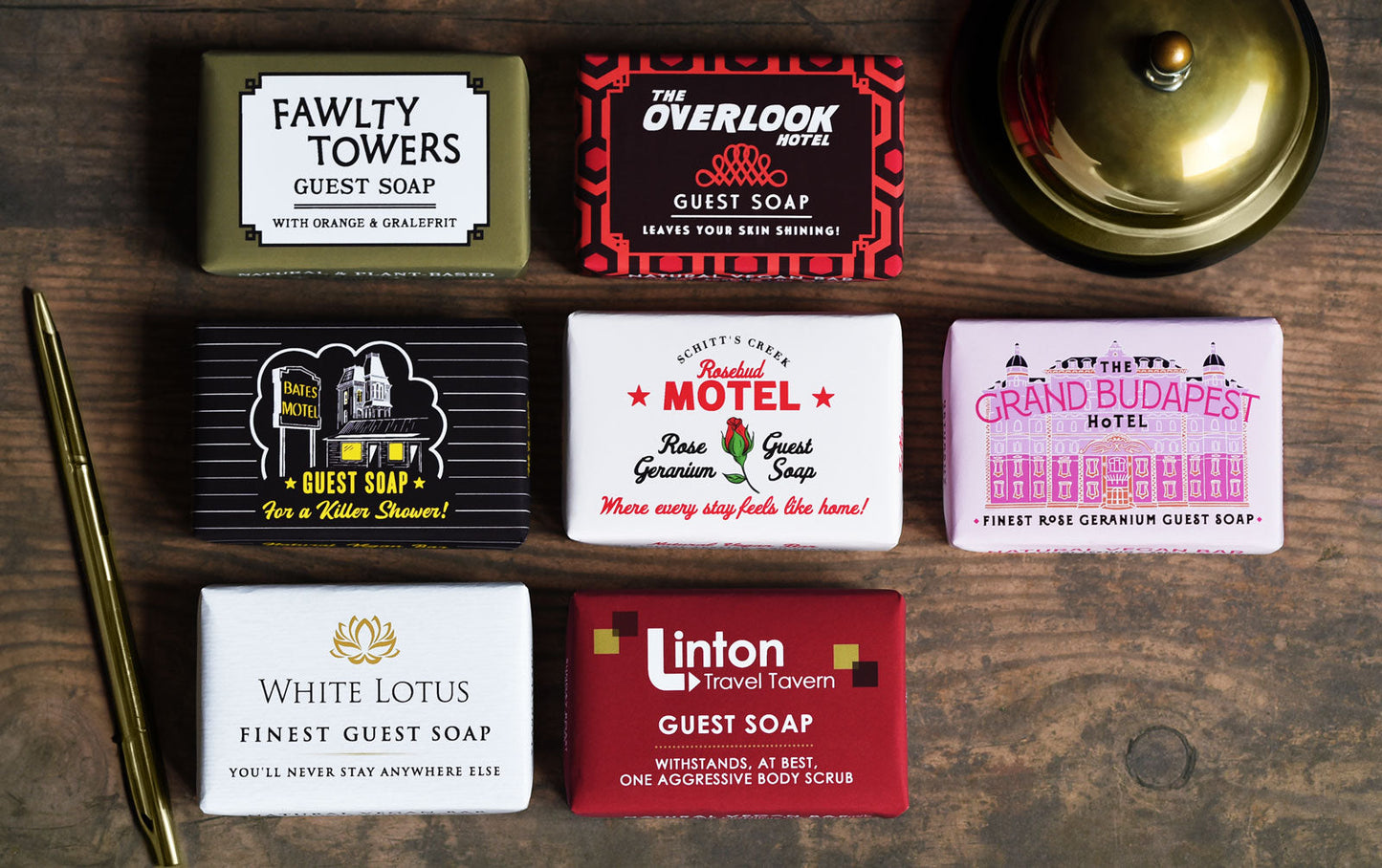 Schitt's Creek Rosebud Motel Inspired Guest Soap