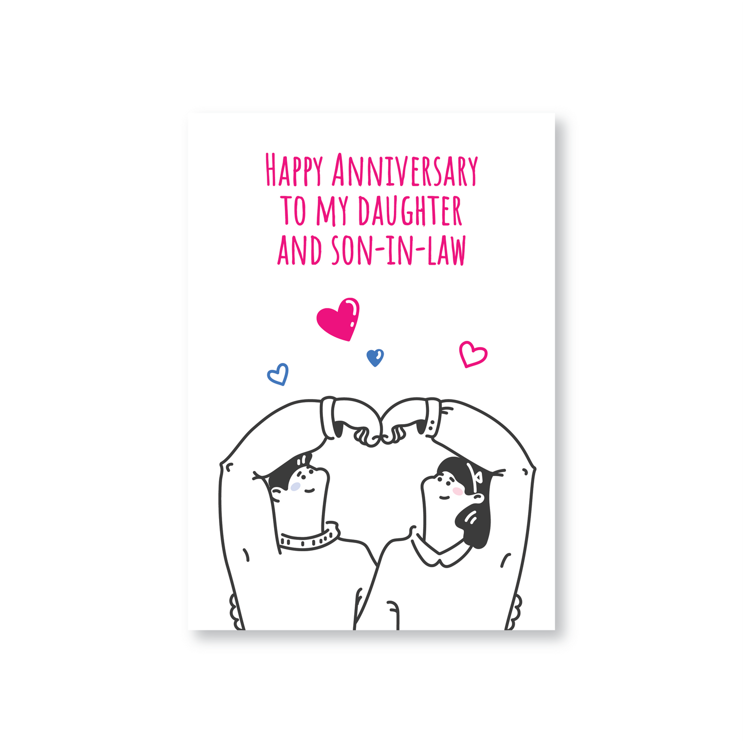 Anniversary Card For Daughter And Son In Law