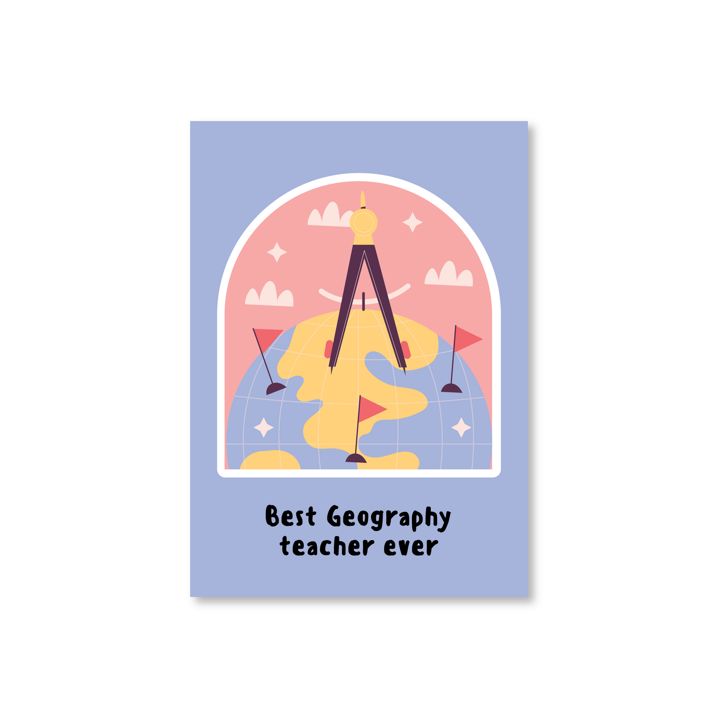 Best Teacher Ever (Multiple Subjects) Thank You Card For Teachers