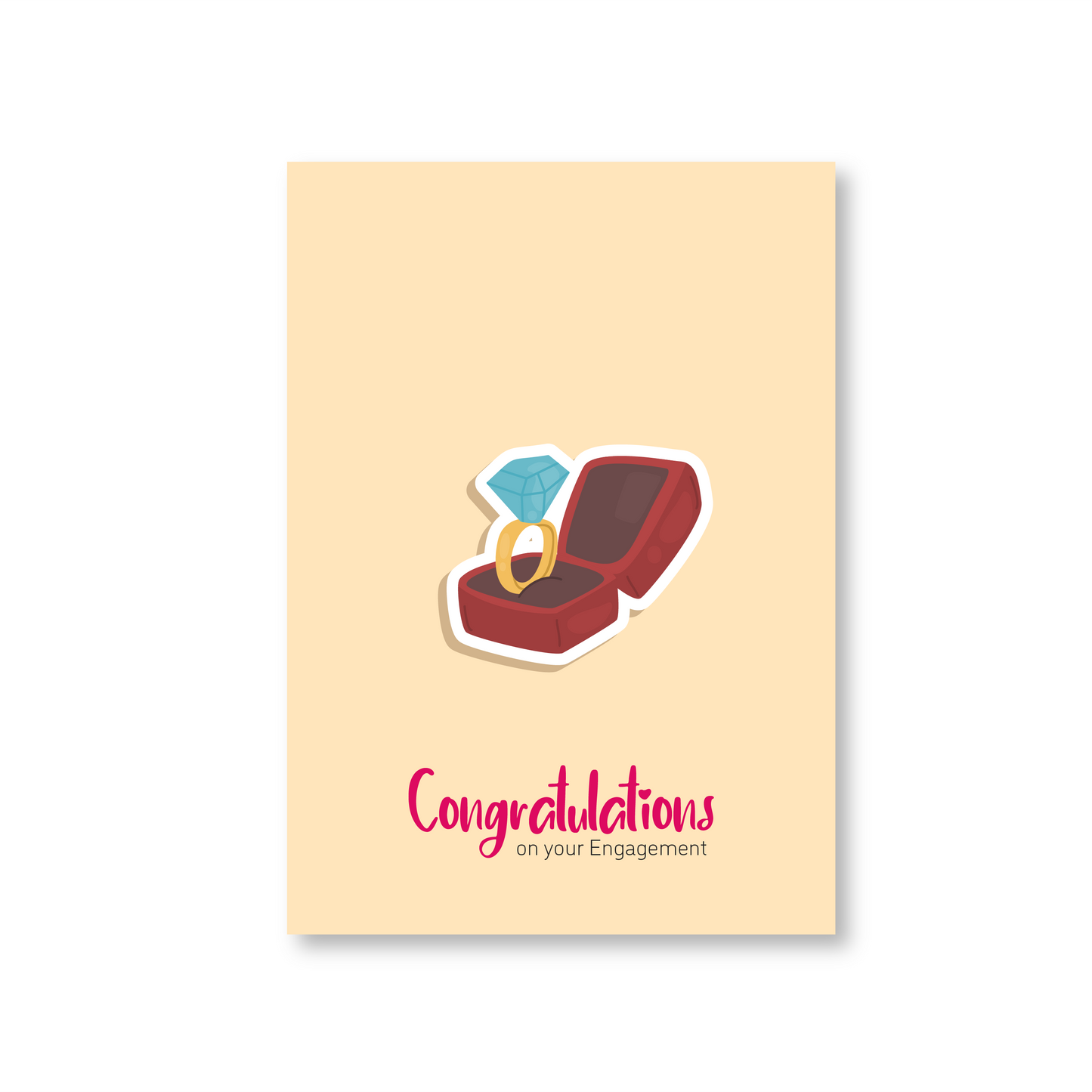 Congratulations On Your Engagement Card