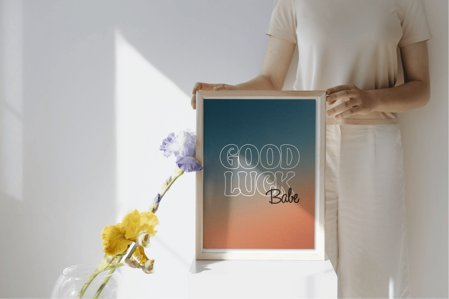Good Luck Babe Poster