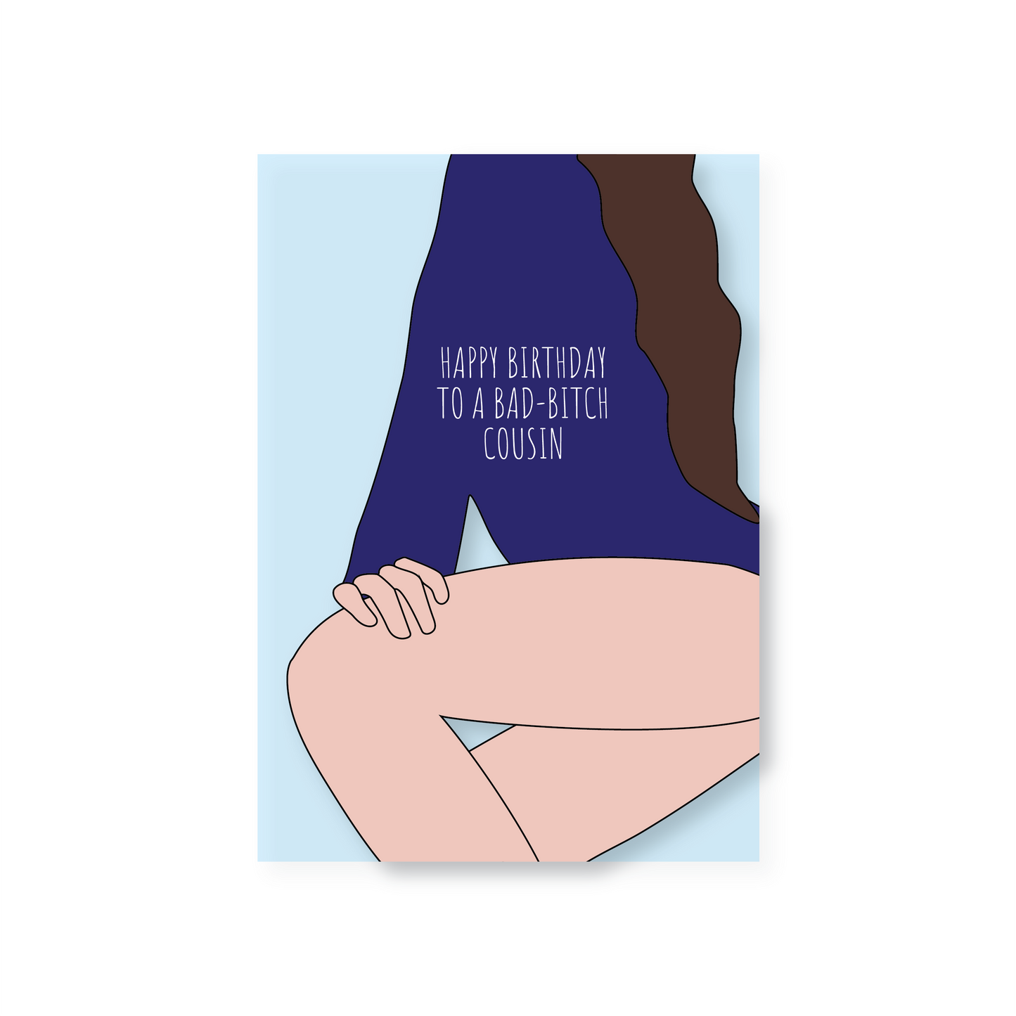 Happy Birthday Card For A Female Cousin