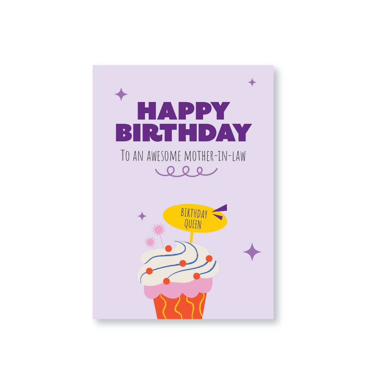 Happy Birthday To An Awesome Mother-In-Law (Happy Birthday Card)