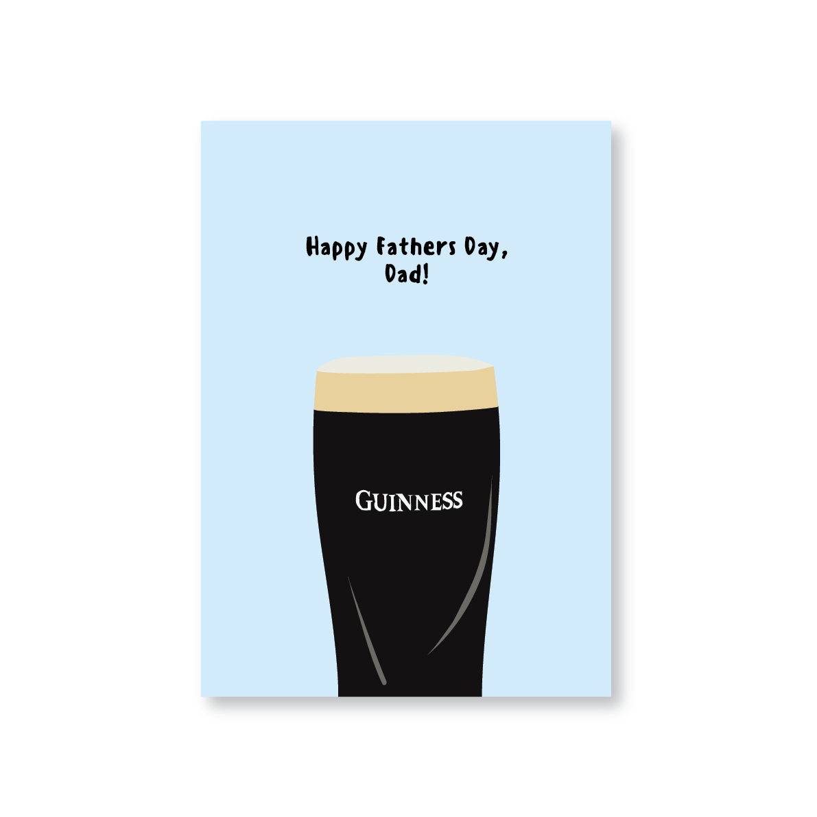 Happy Father's Day, Dad Guinness Fathers Day Card