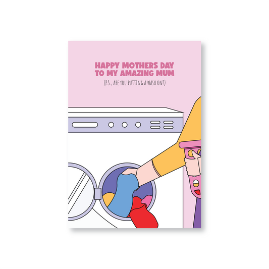 Happy Mothers Day To An Amazing Mum (Funny Mothers Day Card)