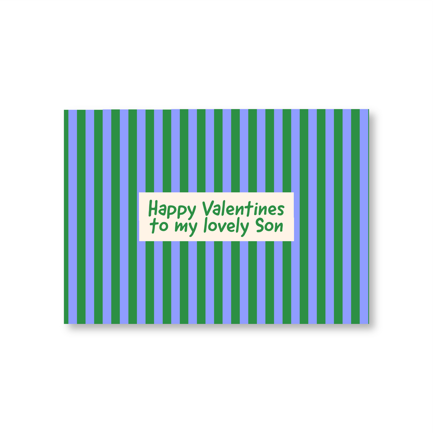 Happy Valentines Day Card To My Lovely Son