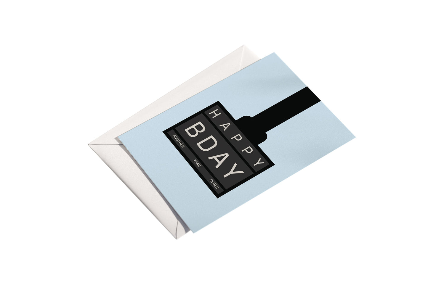 Hyrox Happy Birthday Card (In Blue & Pink)