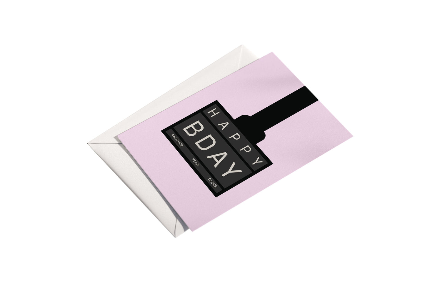Hyrox Happy Birthday Card (In Blue & Pink)