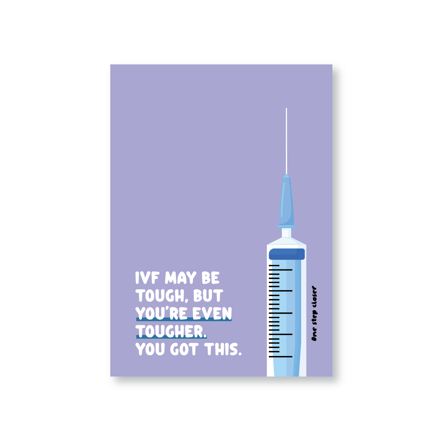 You Got This (Good Luck With The IVF) Card