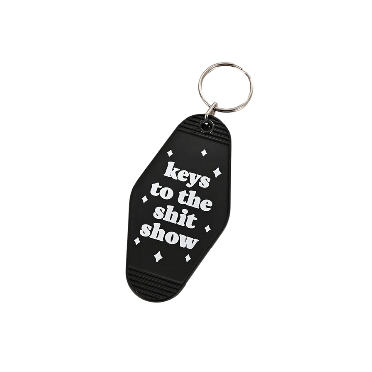 Keys to the Shit Show Keyring