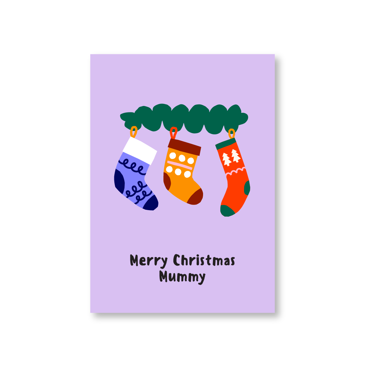 Merry Christmas Mummy (Christmas Card For Mum)