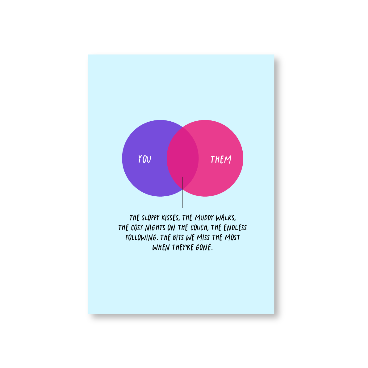 Miss the Most Pet Sympathy Card