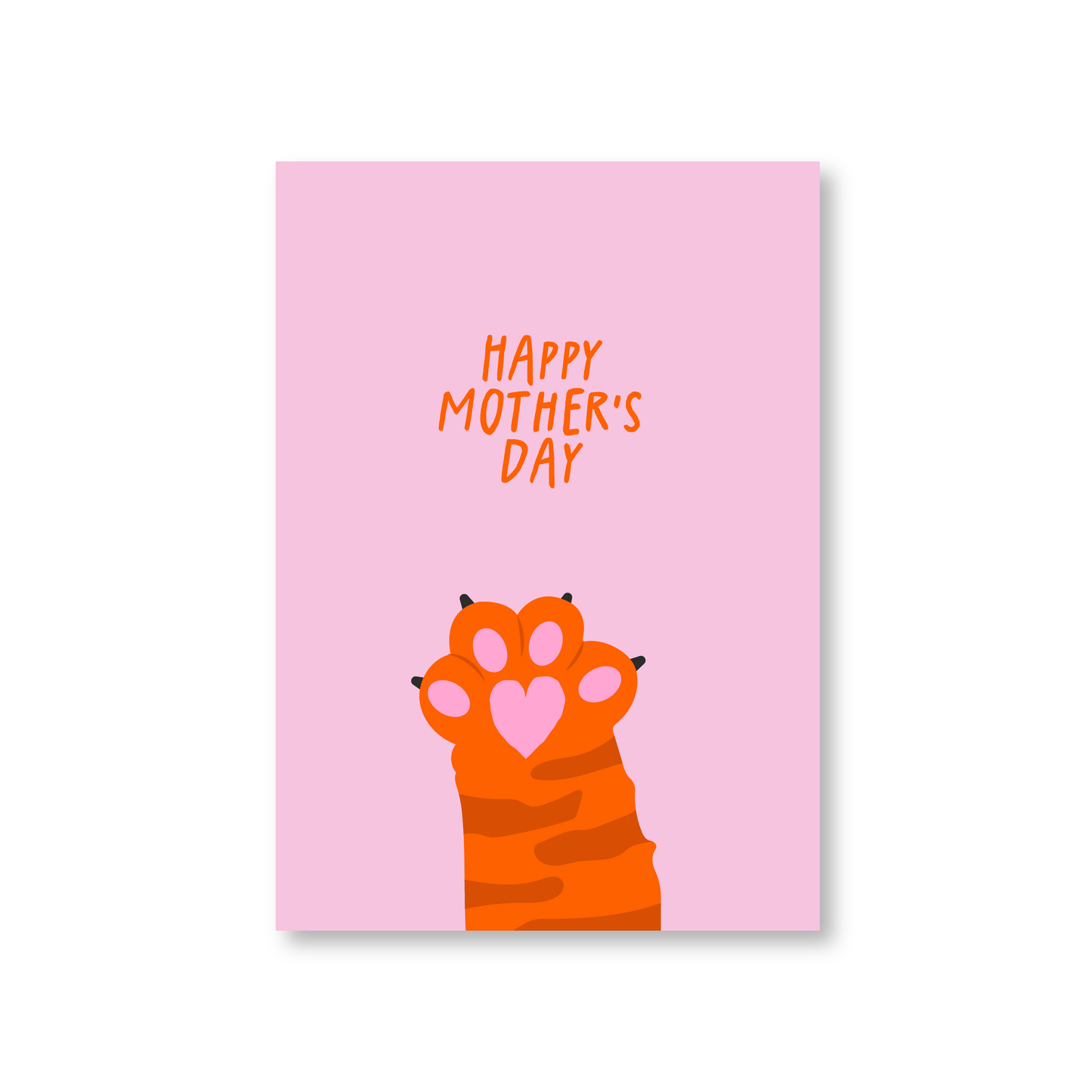 Cat Mum Mothers Day Card