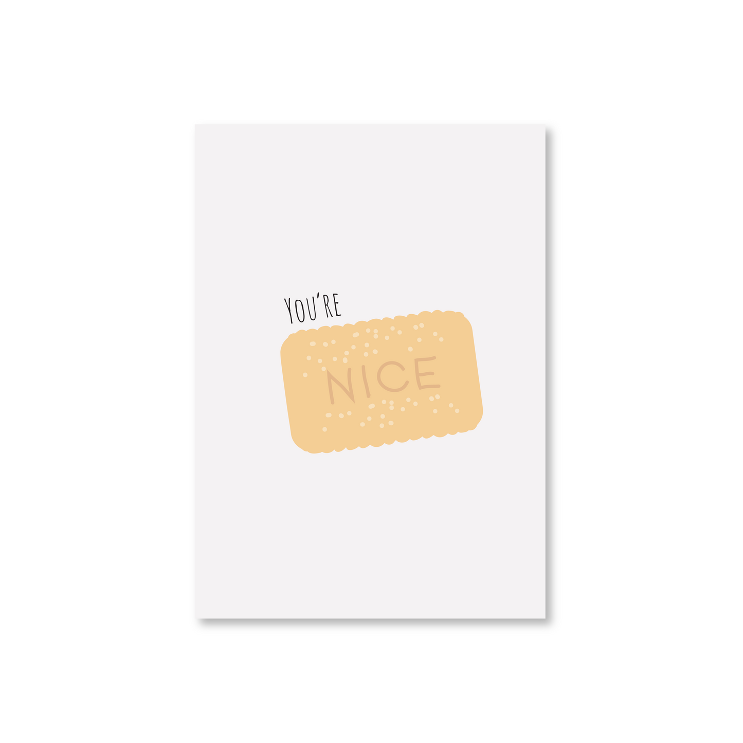 You're Nice Valentines Day Card
