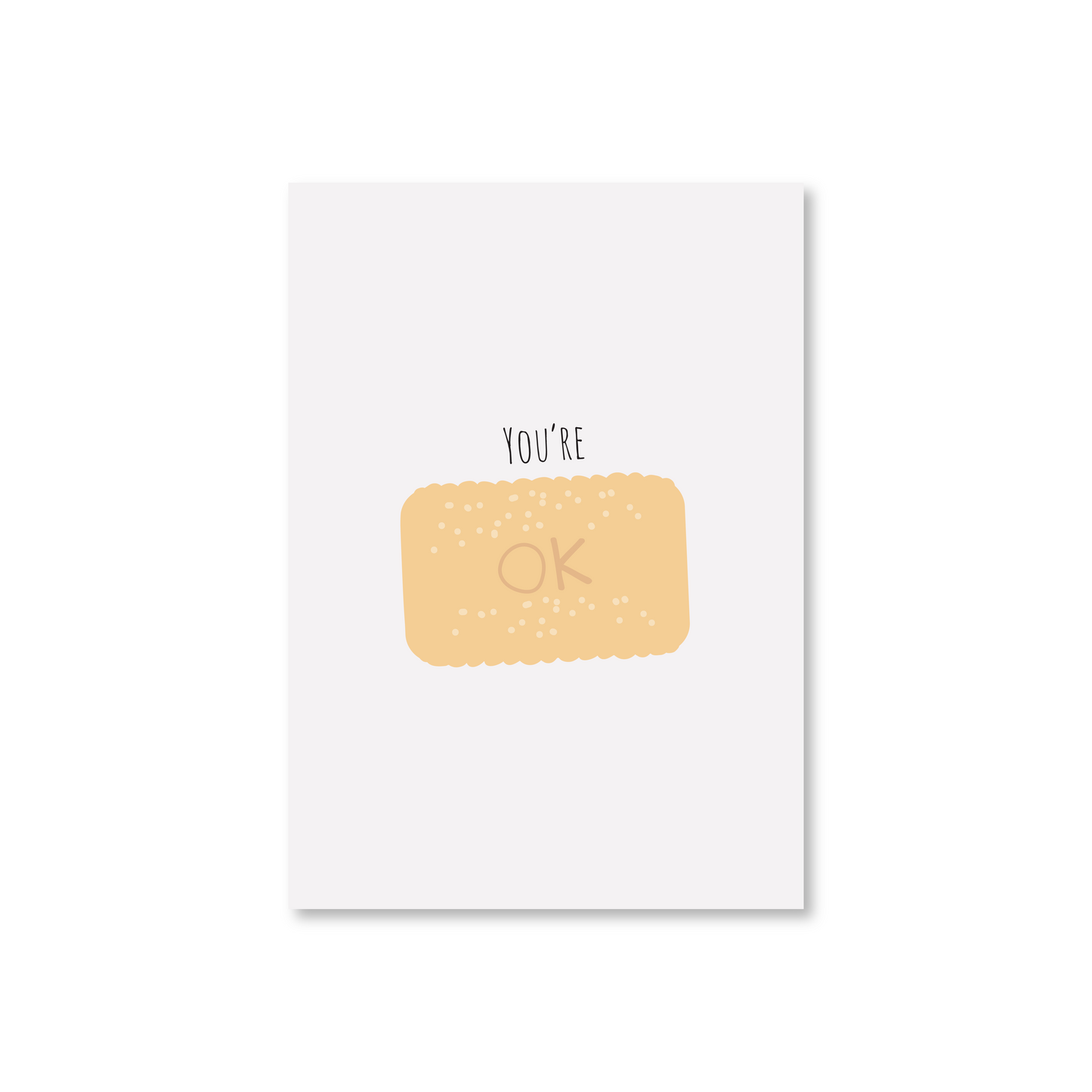 You're OK Valentines Day Card