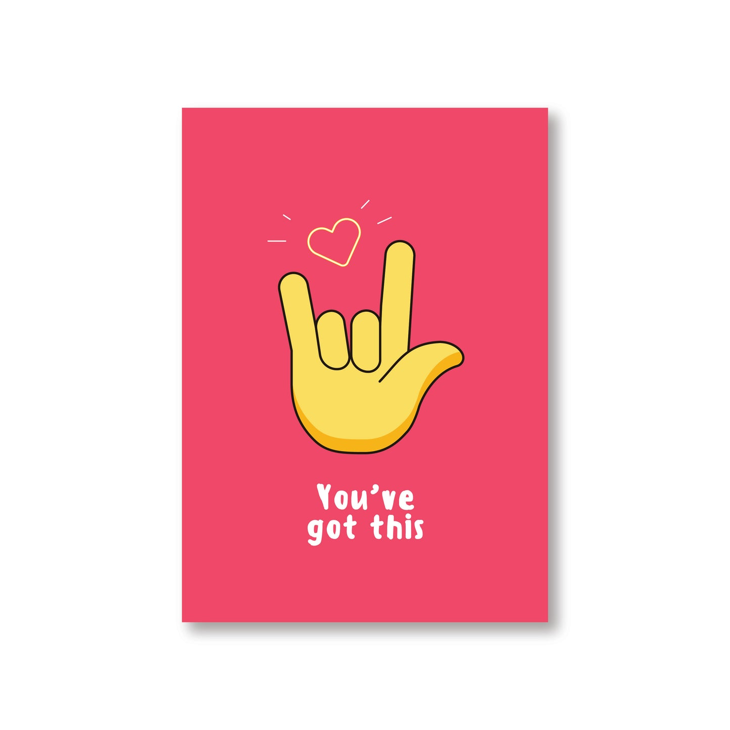 You've Got This, Rock On! (Good Luck Card)