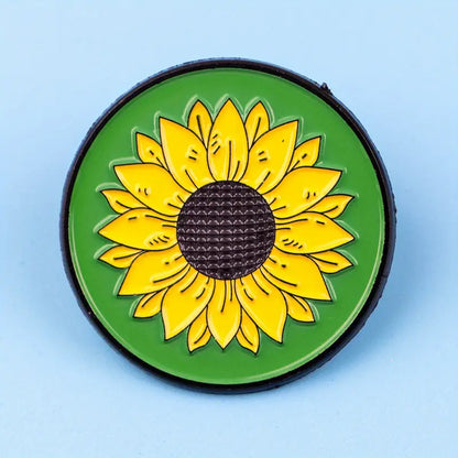 Yellow Sunflower Cute Pin Badge