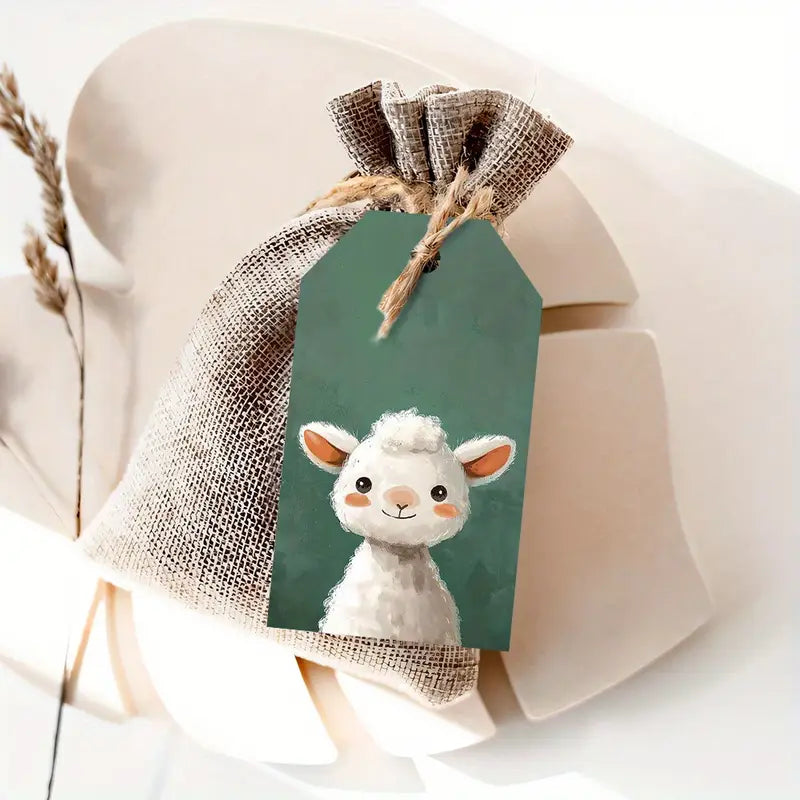 Cute Alpaca Gift Tag (Pack of 8)