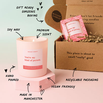 You're My Kind of Person Candle