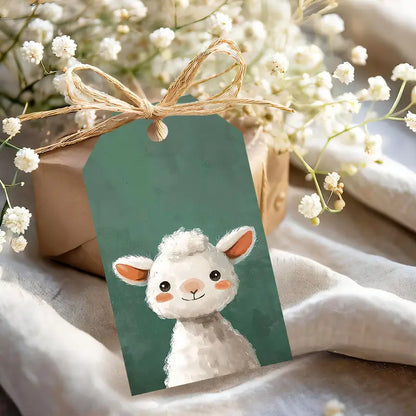 Cute Alpaca Gift Tag (Pack of 8)