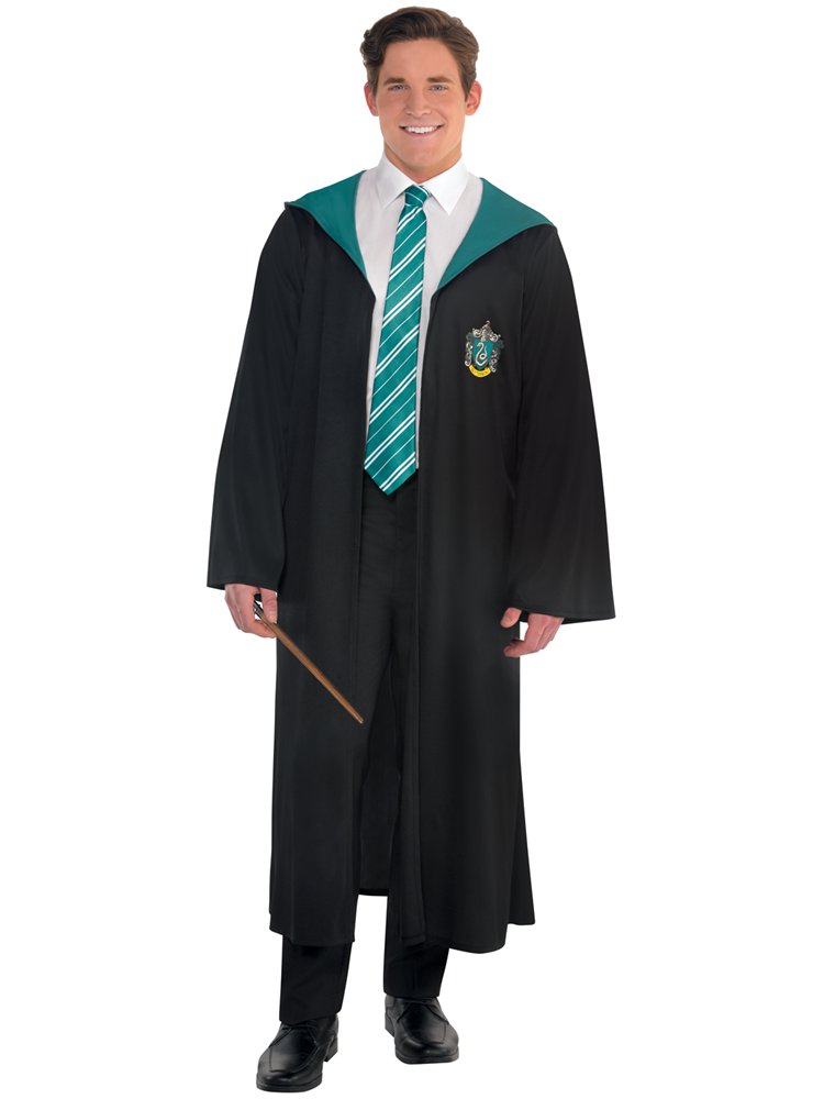 Slytherin Robe Adult - Adult Costume