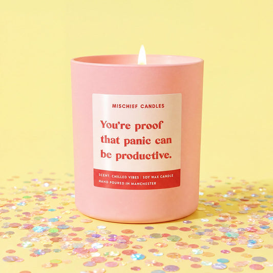 GCSE & A Level Results Gift | You're Proof That Panic Can Be Productive