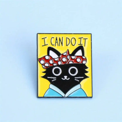 I Can Do It Pin Badge