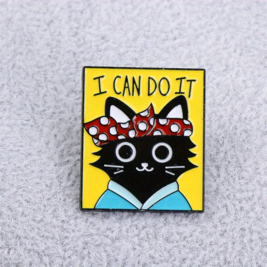 I Can Do It Pin Badge