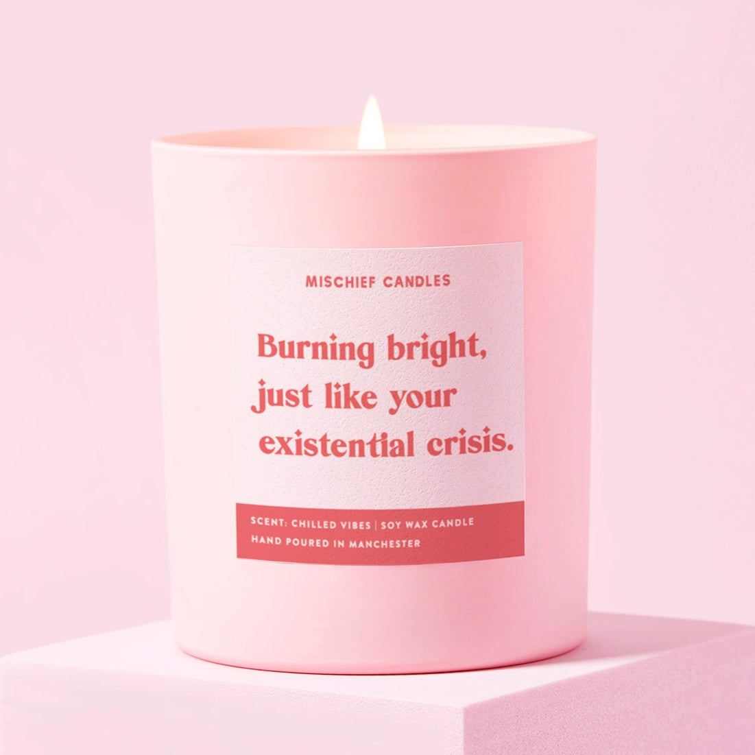Burning Bright Like Your Existential Crisis Candle
