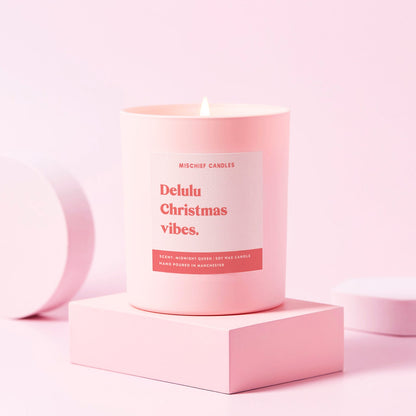 Delulu Christmas Vibes Candle