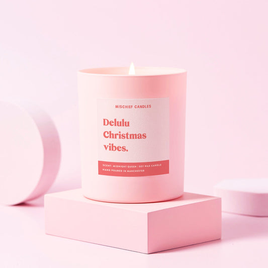 Delulu Christmas Vibes Candle