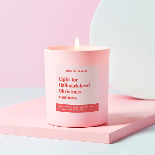 Light for Hallmark-Level Christmas Cosiness Candle