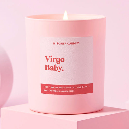 Virgo Baby Candle
