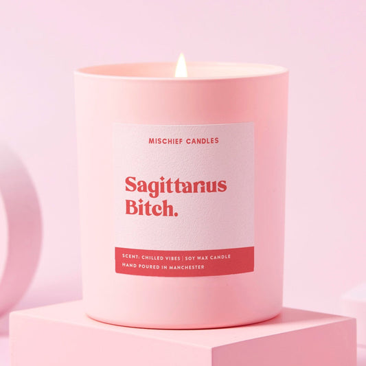Sagittarius Bitch (Star Sign Candle)