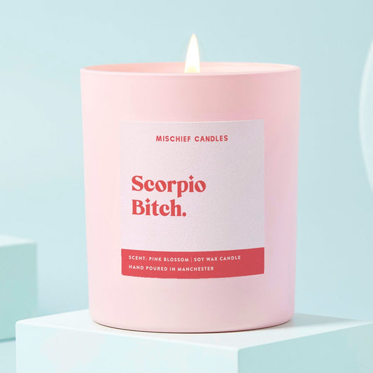 Scorpio Bitch (Star Sign Candle)