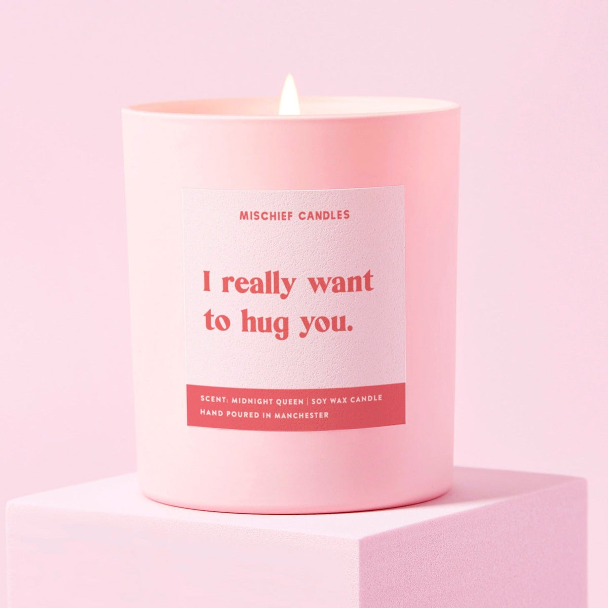 I Really Want To Hug You Candle