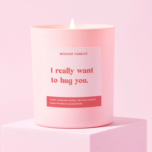 I Really Want To Hug You Candle