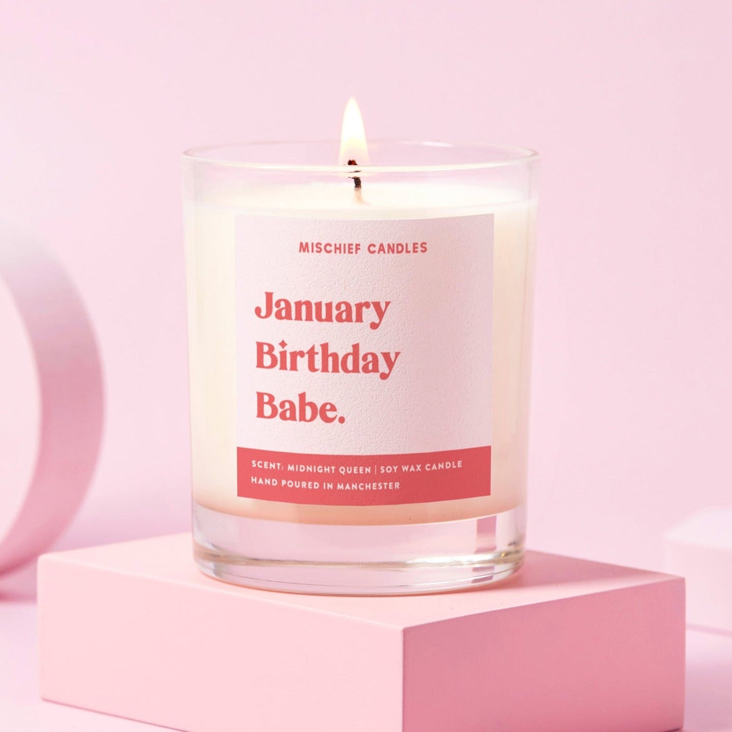 Happy Birthday Candle (January Birthday Babe)