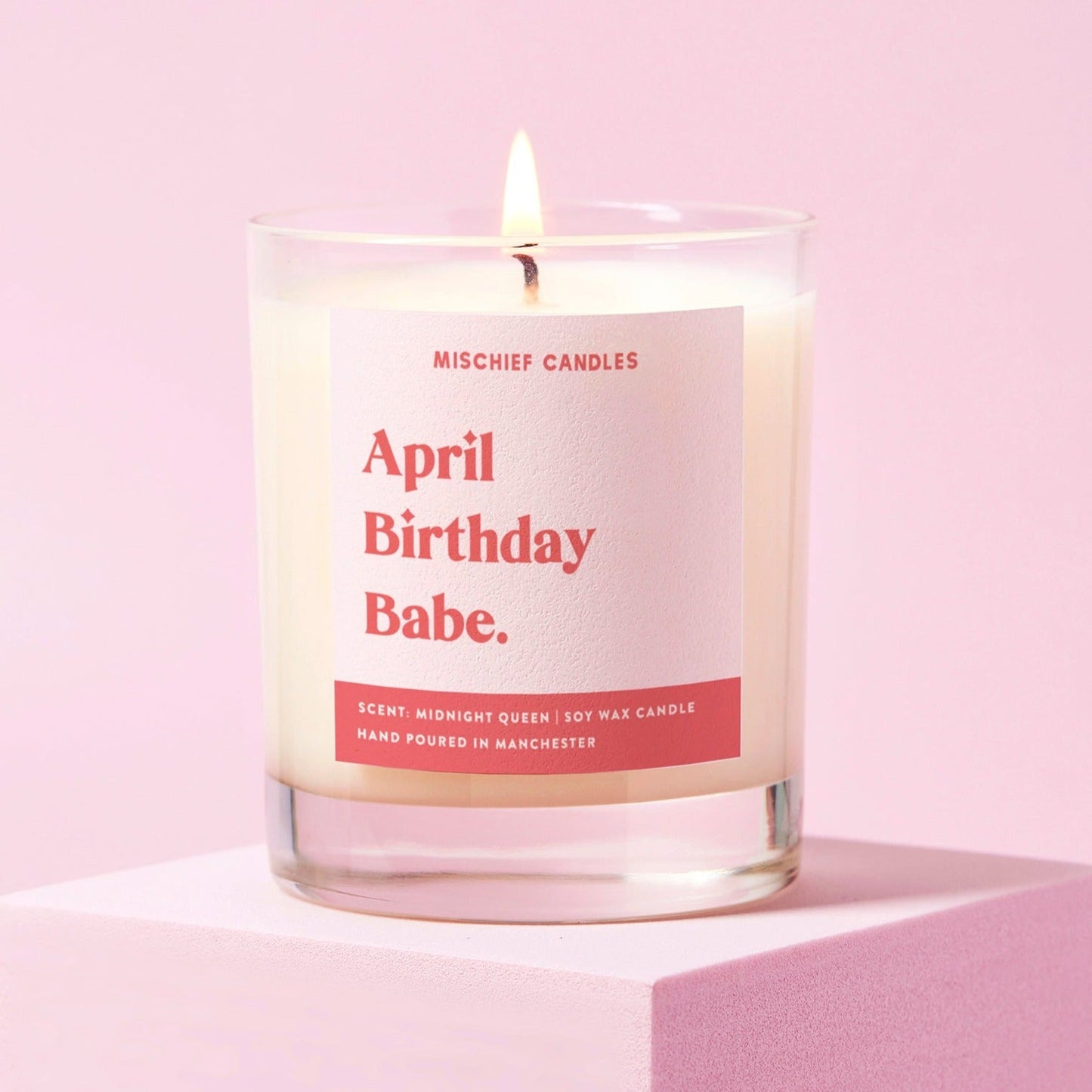 Happy Birthday Candle (April Birthday Babe)