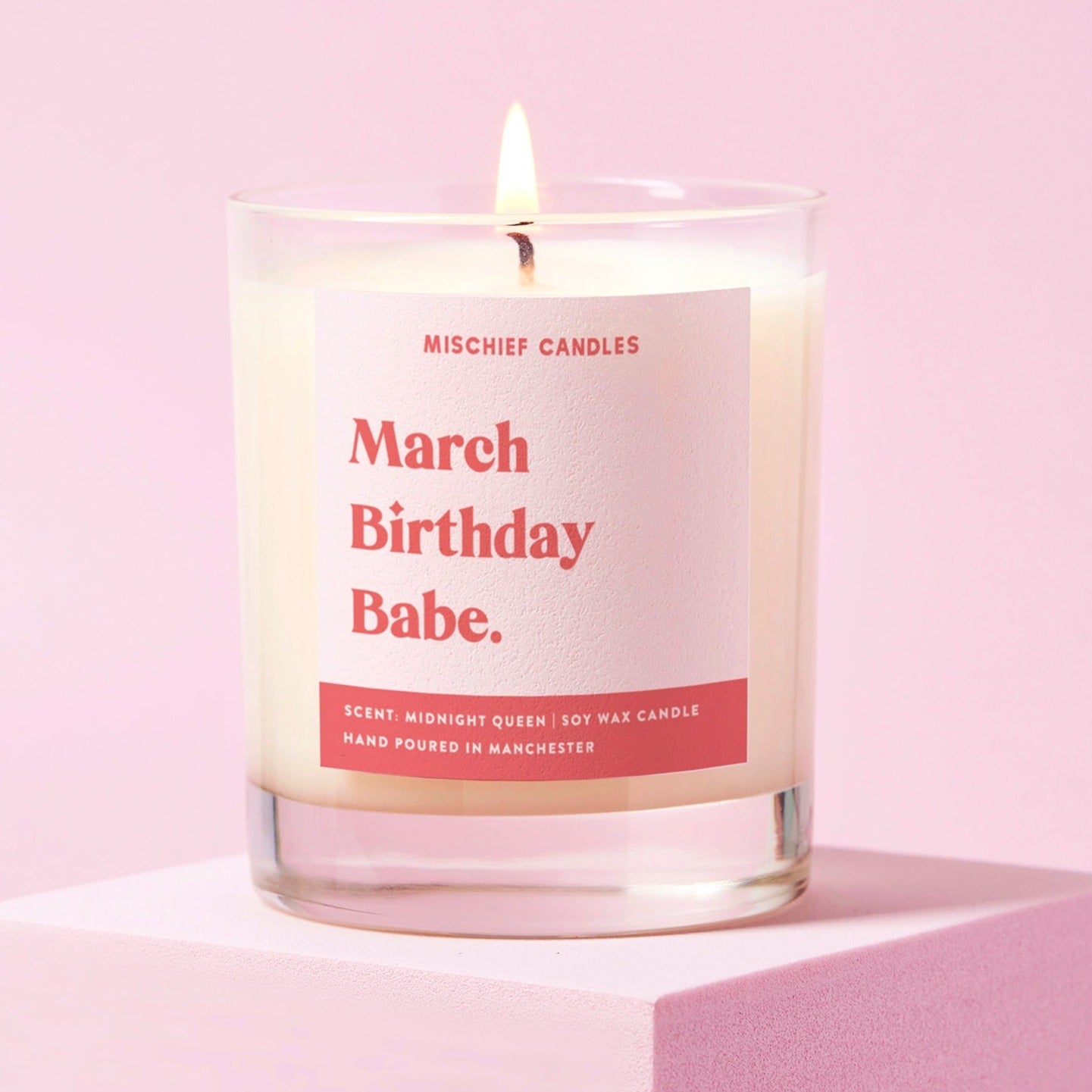 Happy Birthday Candle (March Birthday Babe)