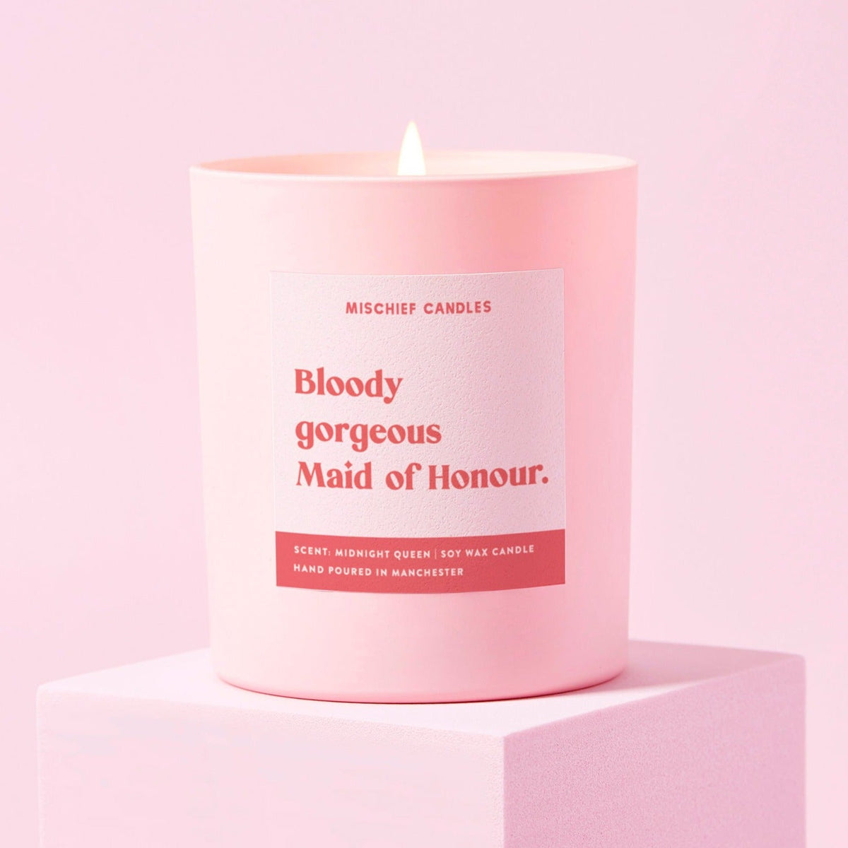 Bloody Gorgeous Maid of Honour Candle