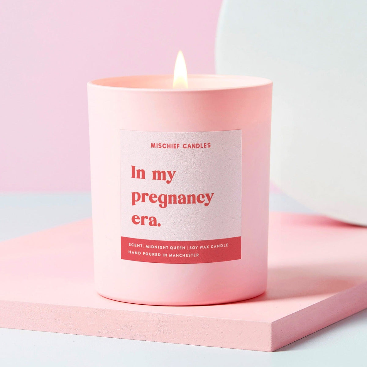 In My Pregnancy Era Candle by Mischief Candles