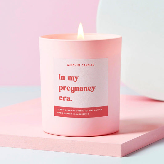 In My Pregnancy Era Candle