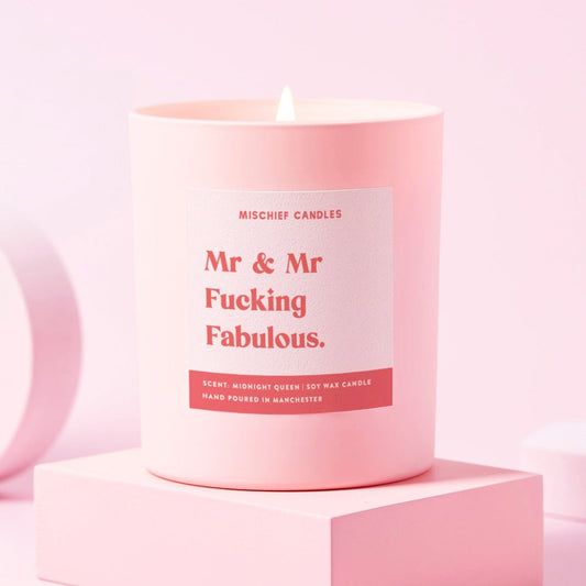 Mr And Mr Fucking Fabulous Candle
