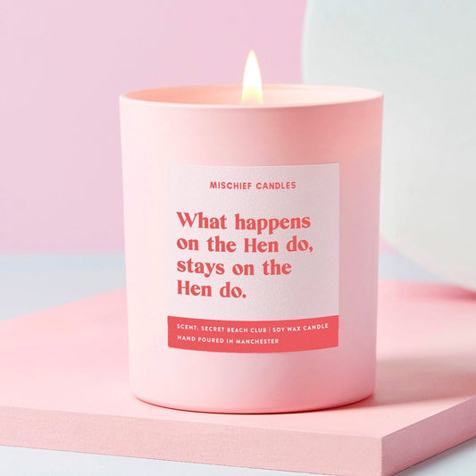 What Happens On The Hen Do Candle