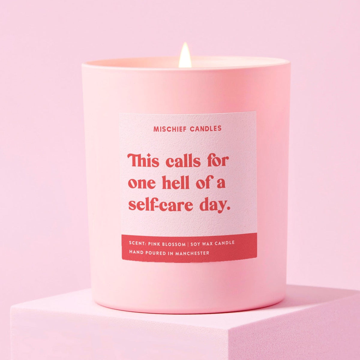 This Calls For One Hell of a Self-Care Day Candle